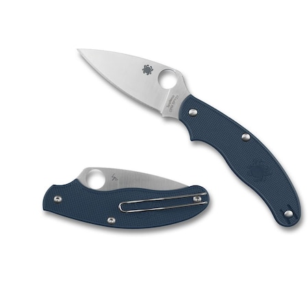 Spyderco 2024 Spyderco Reveal 13 Uk Penknife Cobalt Blue Lightweight, Plain Edge SPY-C94PCBL